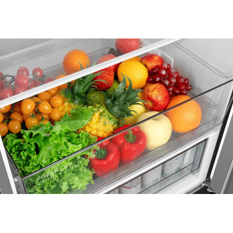 TCL RP456BLE0EE Ψυγειοκταψύκτης No Frost 201cm Inox